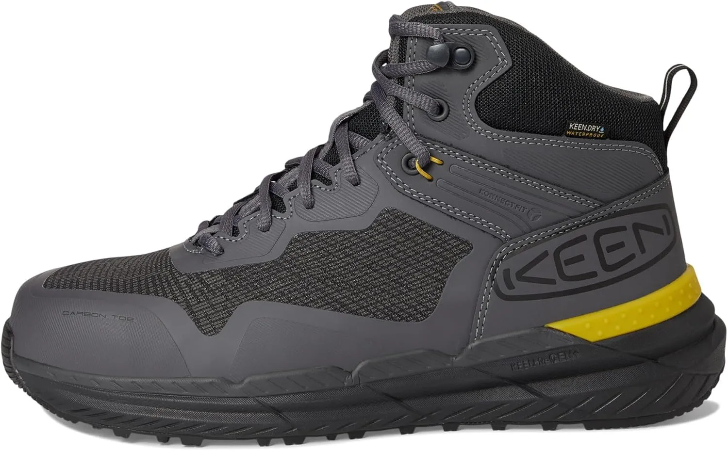 KEEN Utility Men's Synchro Waterproof Work Boot (Carbon-Fiber Toe)