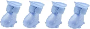 KESYOO 4Pcs Slip Dog Rain Boots Shoes for Dogs Breathable Outdoor Rain Shoes for Daily Use Rainy Days