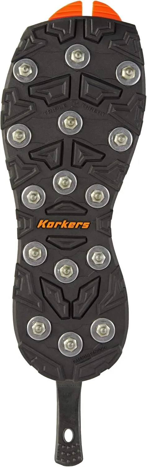 Korkers OmniTrax 3.0 Fishing Sole - Triple Threat with Carbide Spikes