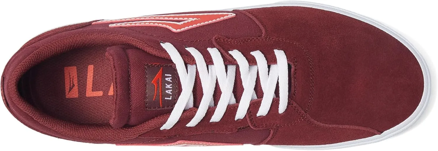 Lakai Men's Cardiff Skate Shoes - Breathable Casual Sneakers