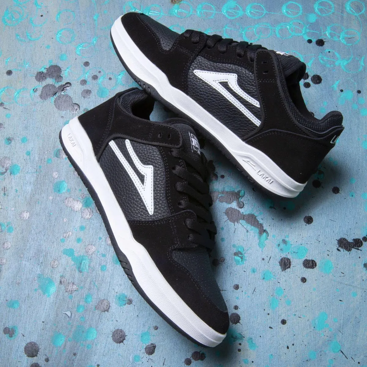 Lakai Men's Telford Low Skate Shoes - Classic Low Top Sneakers