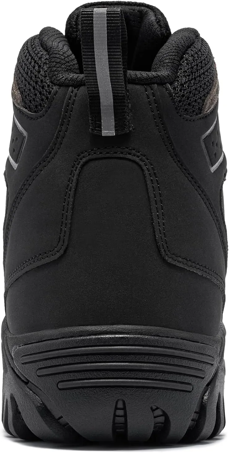 LARNMERN Steel Toe Boots Men, Non Slip Work Puncture Proof Safety Boot, Industrial Construction Comfortable Outdoor Hiking Military Tactical Shoes