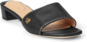 Lauren Ralph Lauren Women's Fay Tumbled Leather Sandals