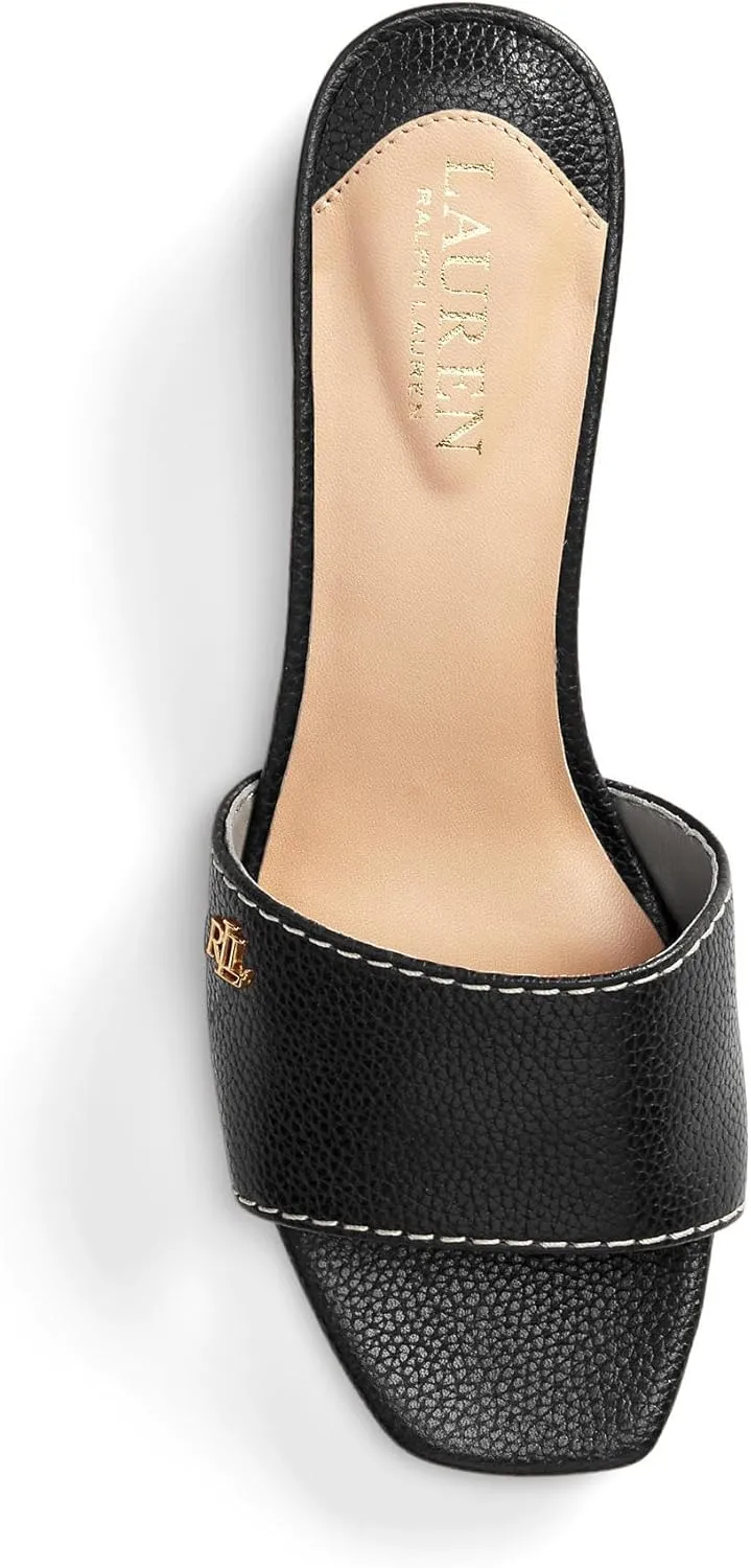 Lauren Ralph Lauren Women's Fay Tumbled Leather Sandals
