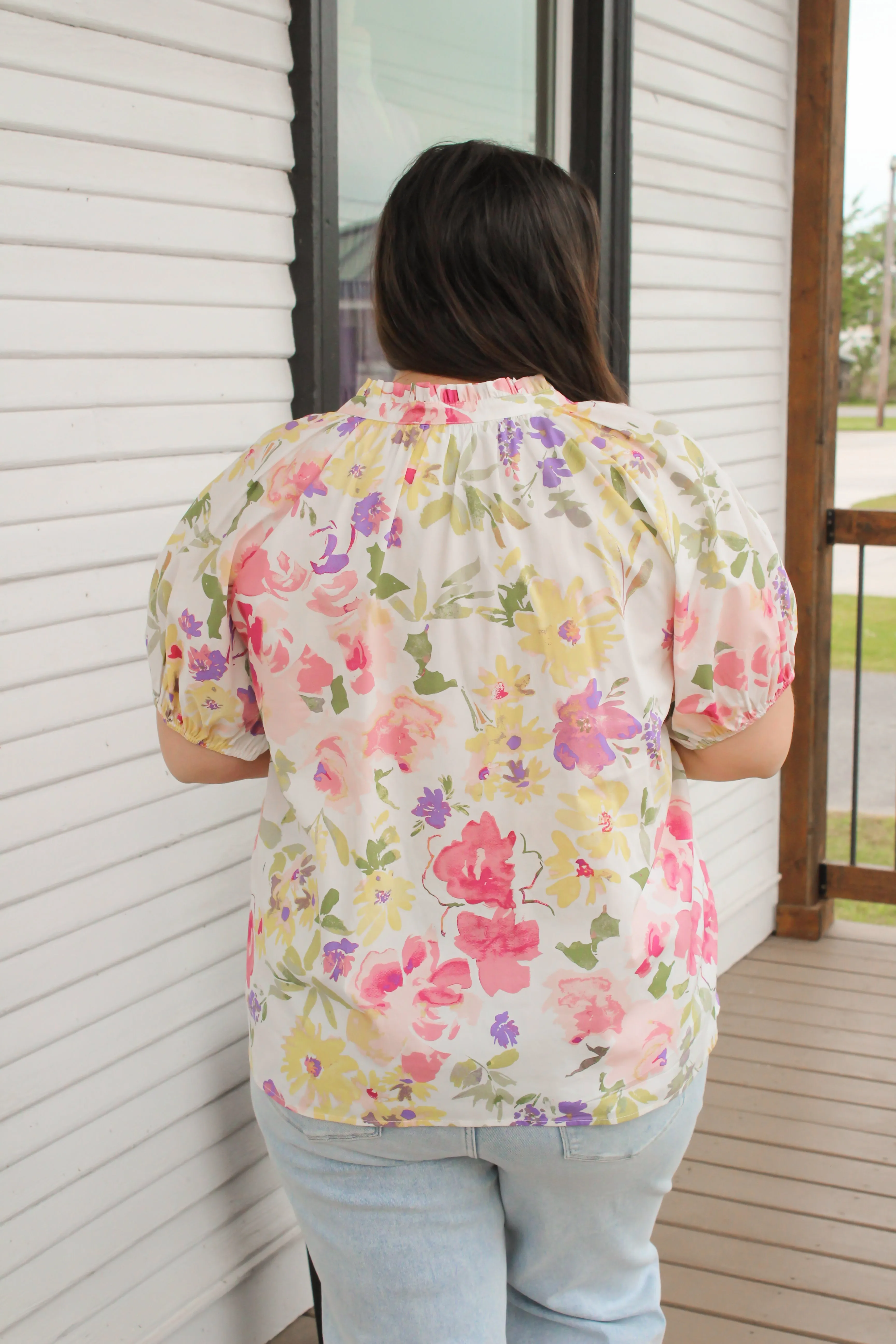 Leonie Floral Top