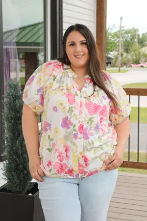 Leonie Floral Top
