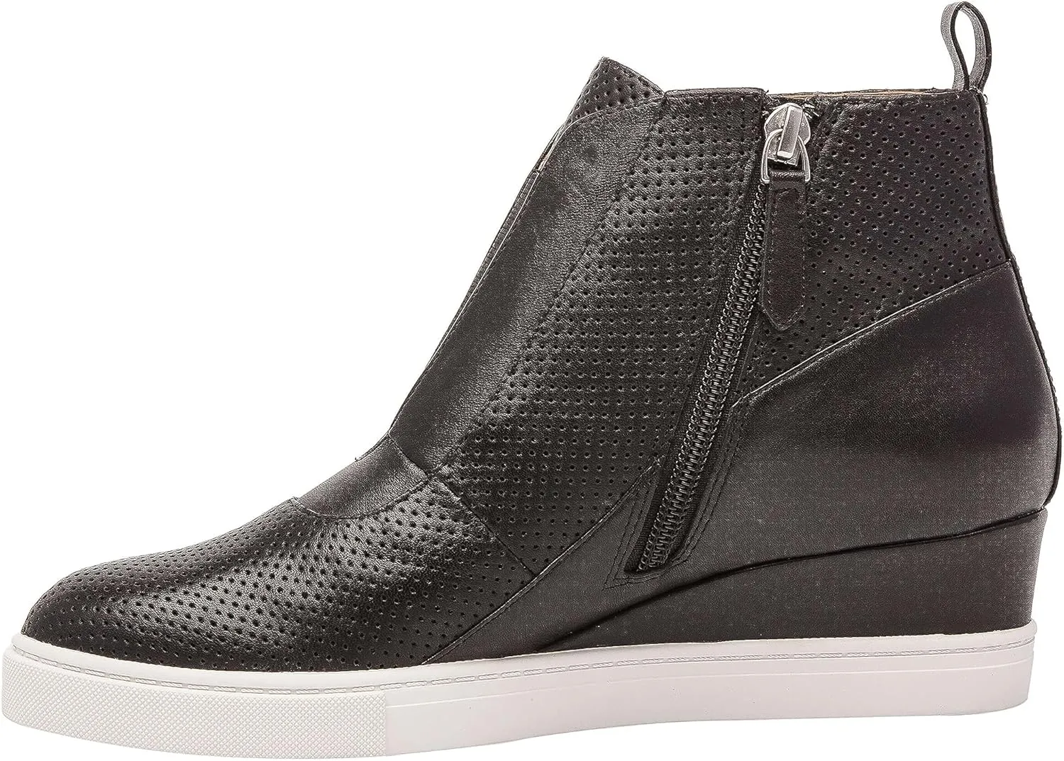 Linea Paolo - Anna - Low Heel Designer Platform Wedge Sneaker Bootie Comfortable Fashion Ankle