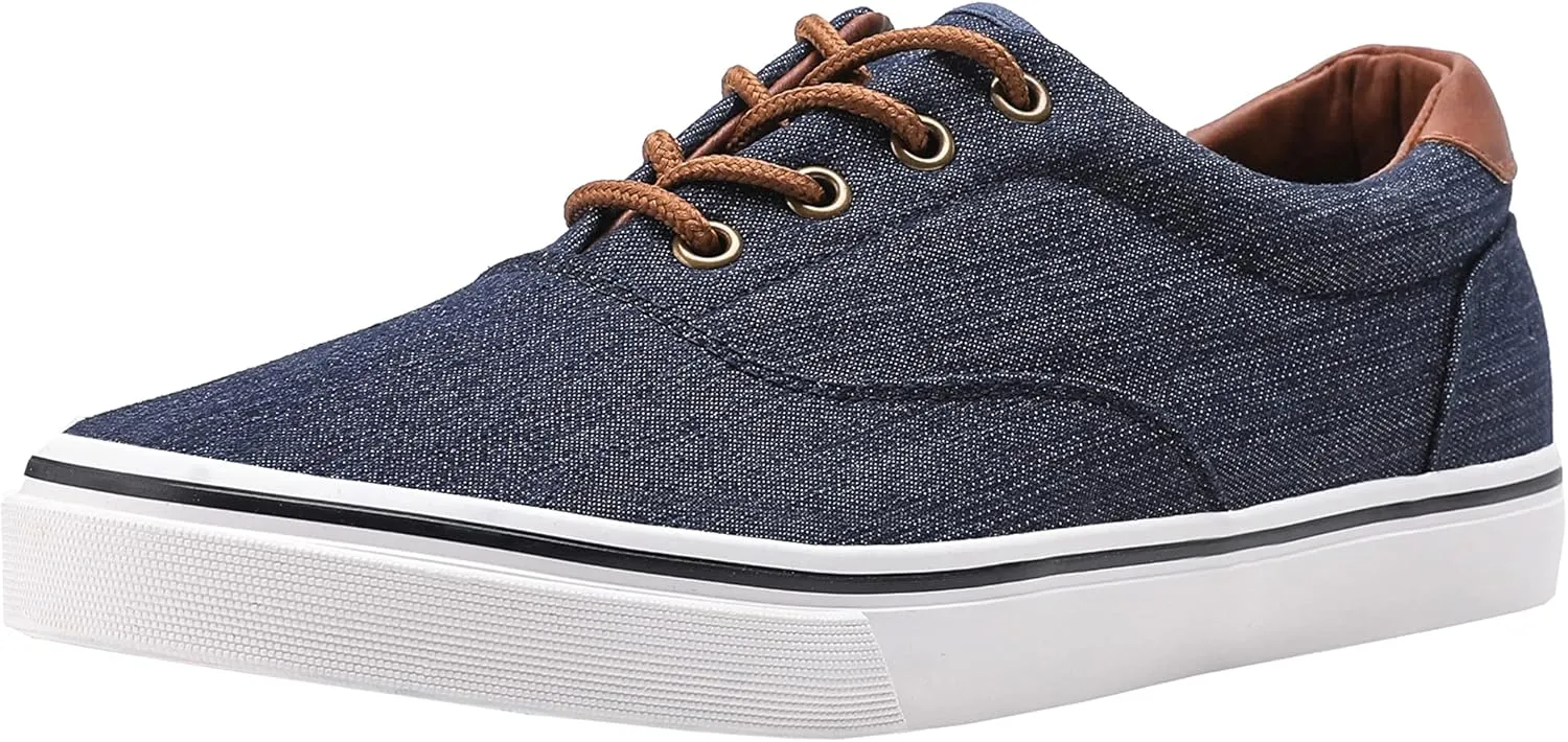 Men's Black Classic Low Top Shoes Canvas Fashion Sneaker with Soft Insole Causal Dress Shoes for Men Comfortable Walking Shoes