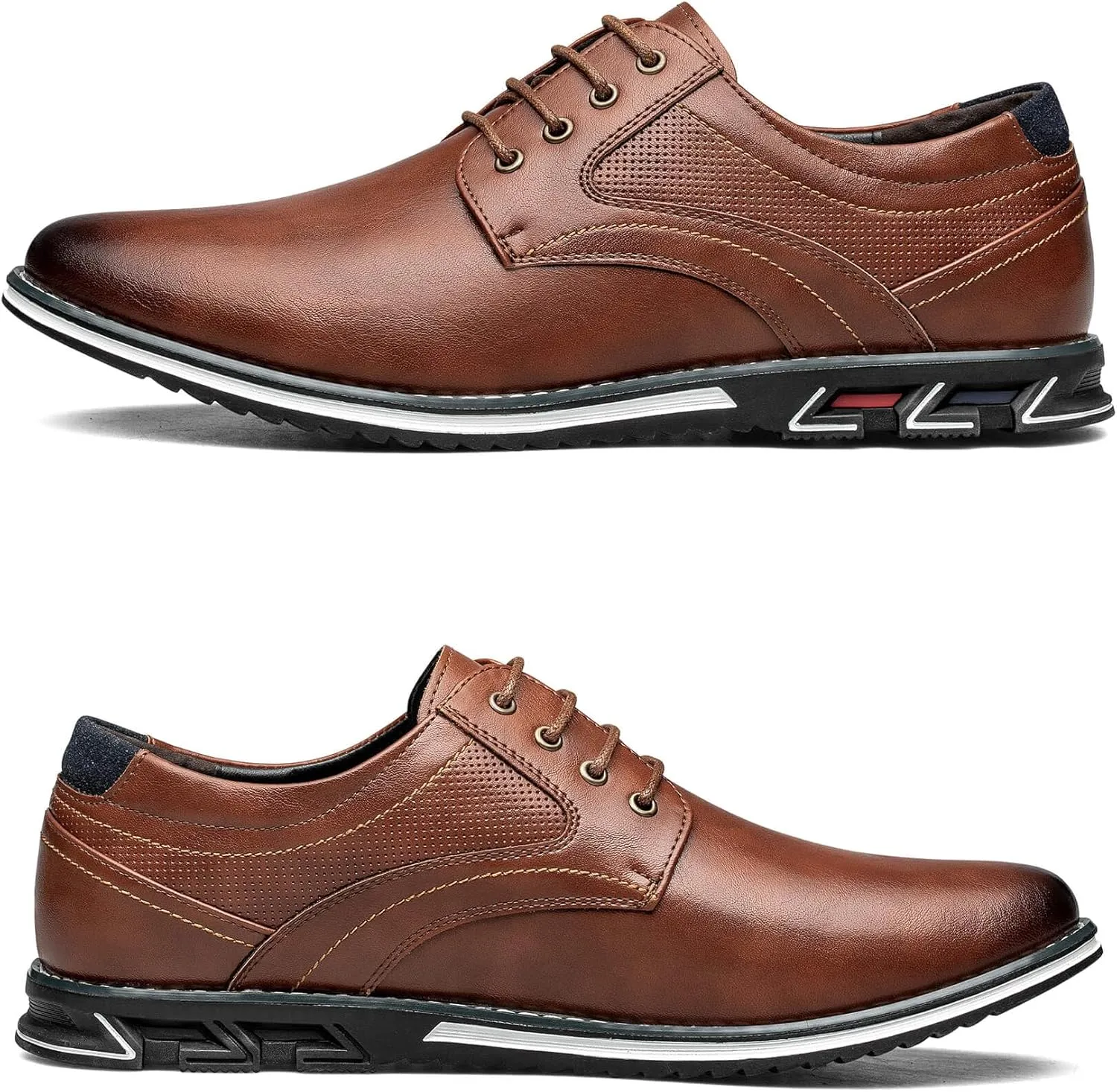 Men's Casual Dress Shoes Comfortable Fashion Dress Sneakers Men Office Classic Mens Oxfords Leather Business Casual Shoes Formal