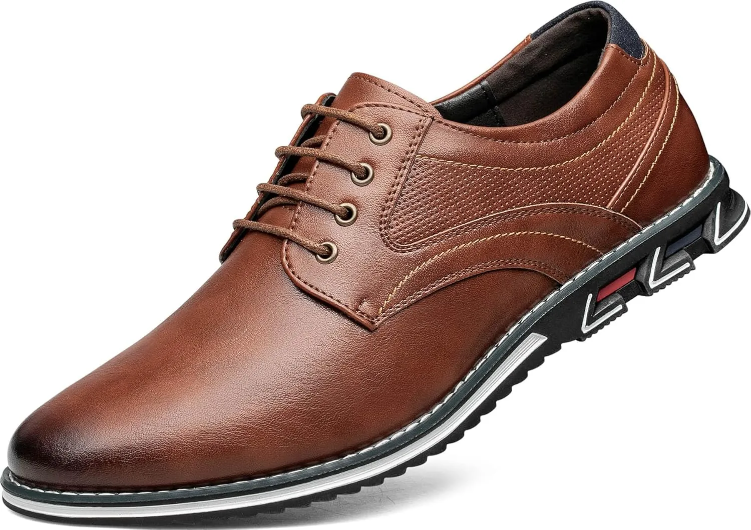 Men's Casual Dress Shoes Comfortable Fashion Dress Sneakers Men Office Classic Mens Oxfords Leather Business Casual Shoes Formal