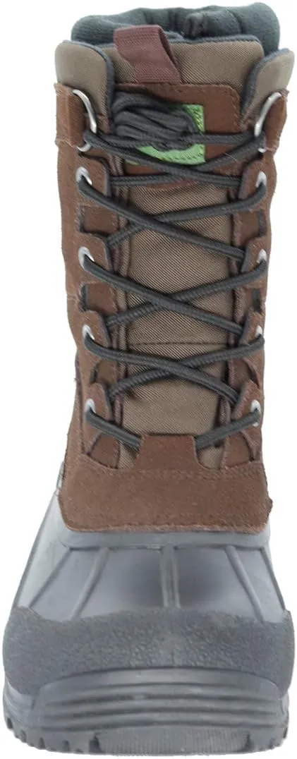 Men's Winter uggs are Waterproof, Non-Slip, Safe and Warm Outdoor Classic Suede, Detachable Lining, Non-Slip Rubber Outsole, Mid-Calf Height Boots
