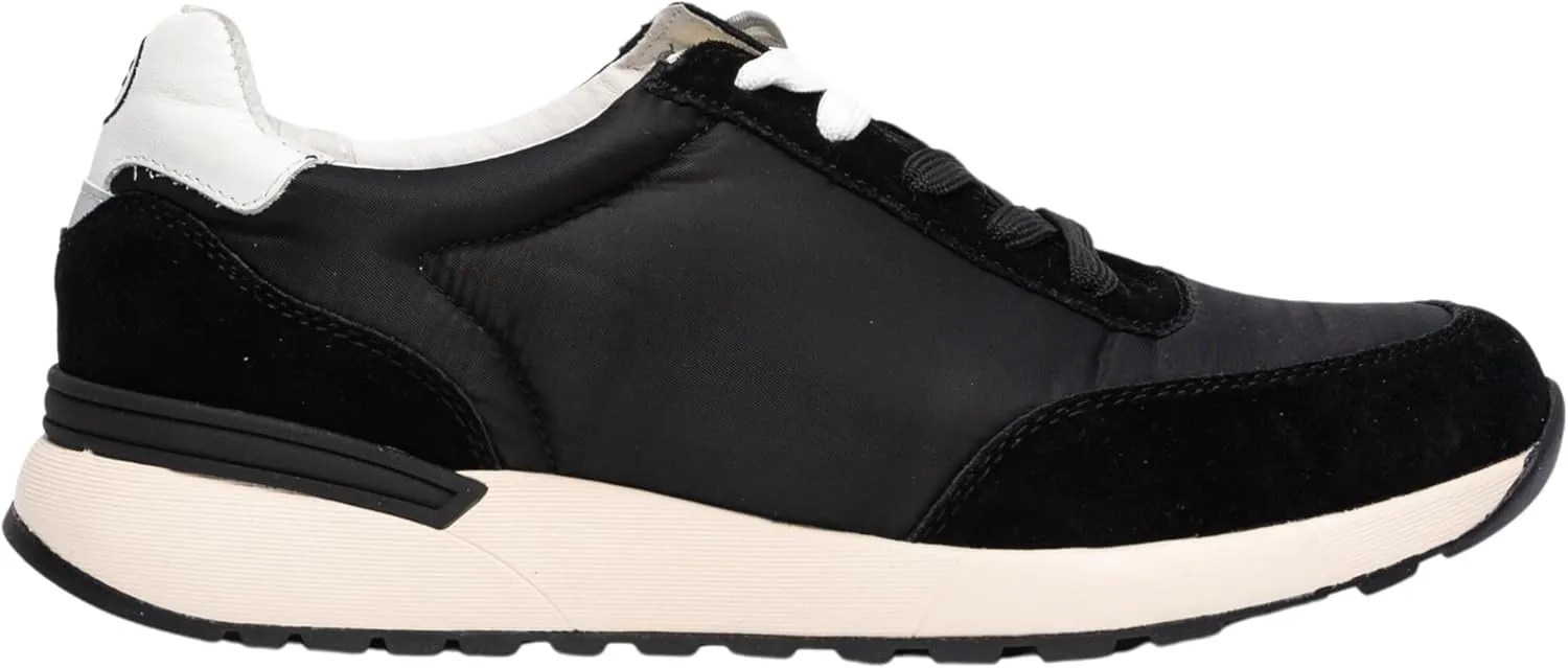 Modern Runner, Retro Fashion Sneakers. Lightweight Walking and Comfortable Everyday Shoes. Nylon-Suede, Rubber Sole