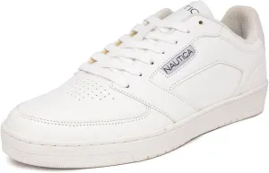 Nautica Men's Casual Lace-Up Sneakers - Classic Low-Top Tennis Fashion Sneakers