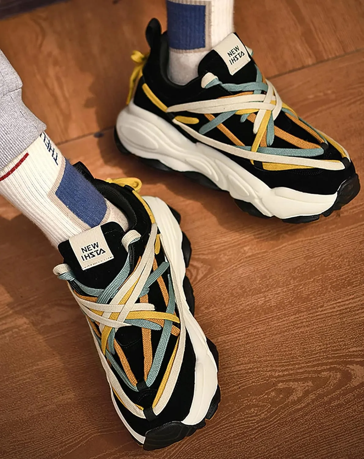 Niepce Inc Streetwear Low Top Men's Fashion Sneakers