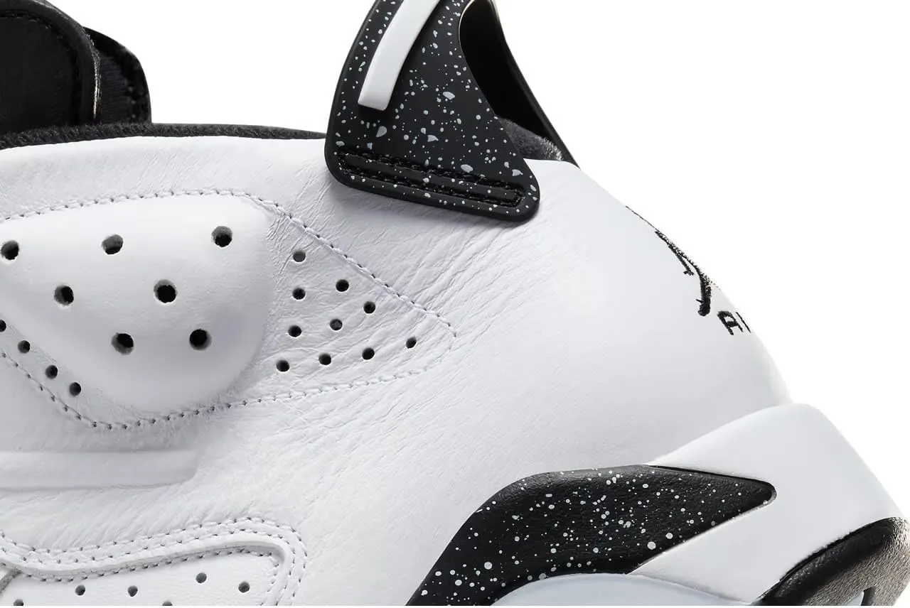 NIKE Jordan Men's 6 Retro Reverse Oreo White/Black (CT8529 112) - 9