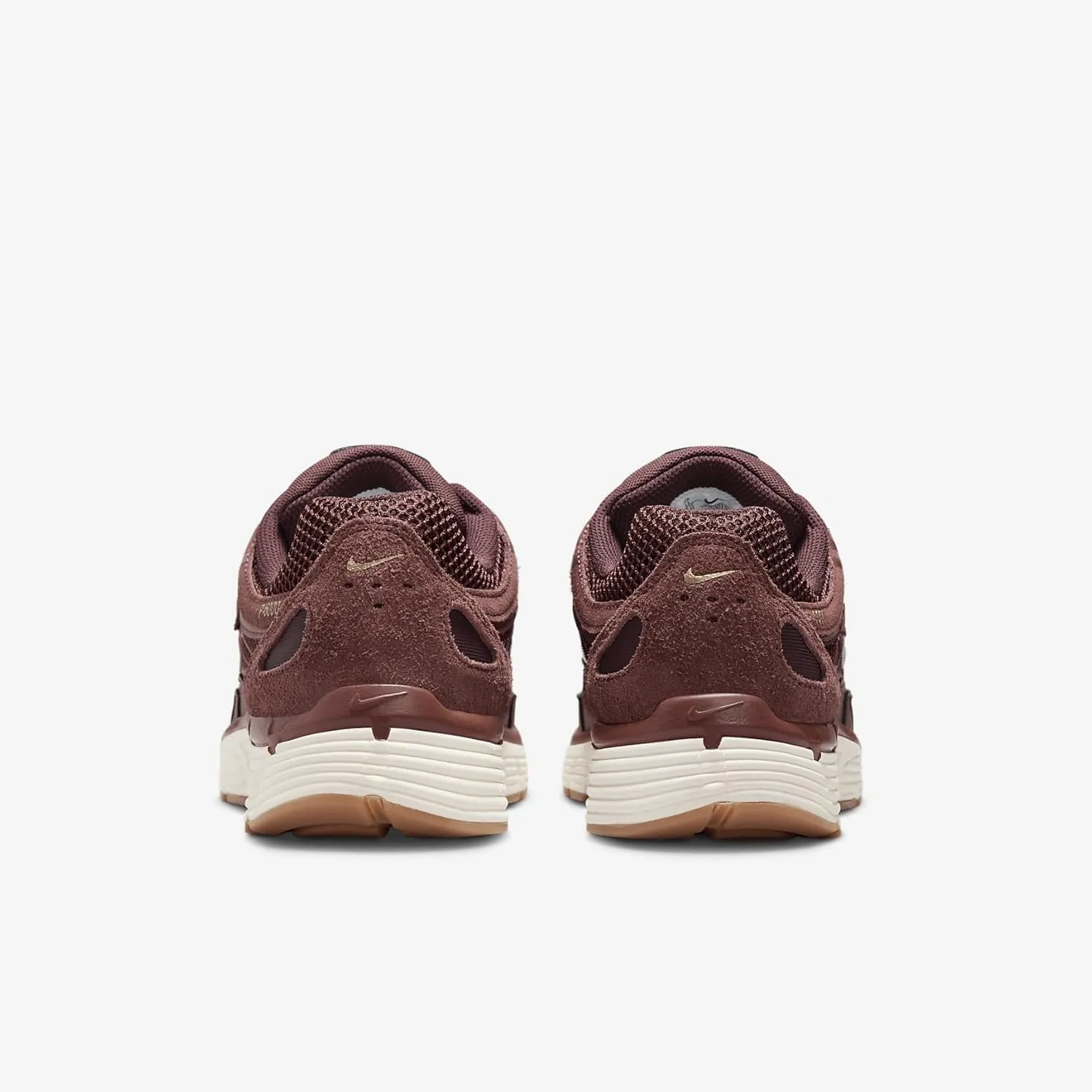 Nike P-6000 SE Men's Shoes (HF0015-200, Dark Pony/Metallic Gold/Pale Ivory/Burgundy)