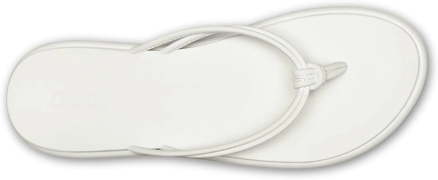 OLUKAI Aka Women's Beach Sandals, Water-Friendly Flip-Flop Slides, All-Day Comfort & Support, Stylish & Vibrant Colors