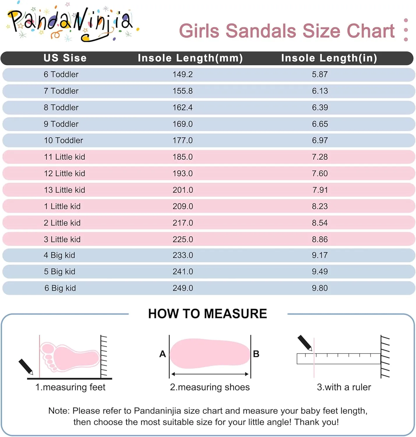 PANDANINJIA Elva Girls Sandals Open Toe Cute Flats Dress Sandals Cross Strappy Summer Shoes Toddler/Little Kid/Big Kid