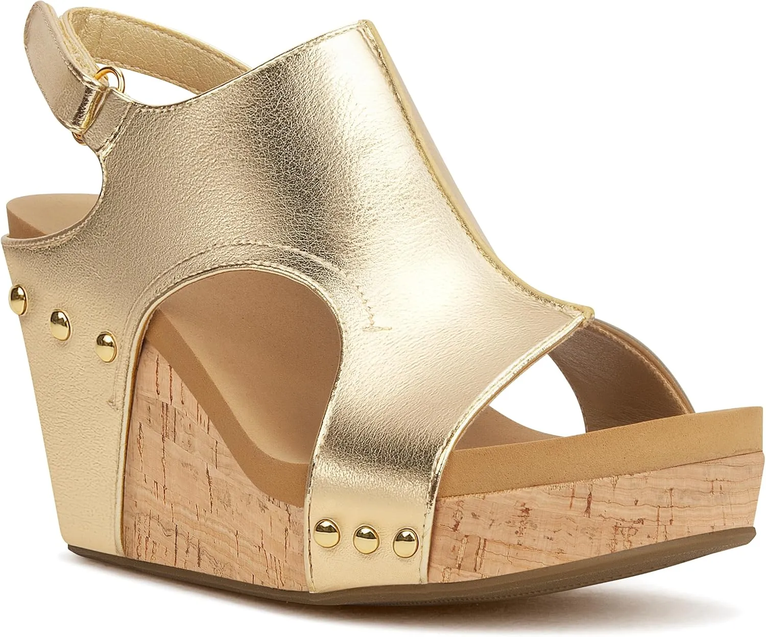 PARTY Womens Wedge Sandals With Strap for Dressy Ladies Sandals Casual 3 Inch Wedge