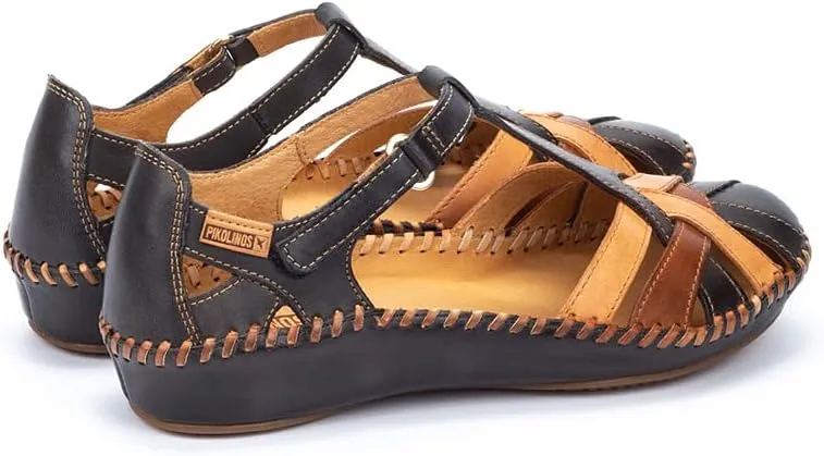 PIKOLINOS Semi-Closed Shoes Leather P. Vallarta for Woman