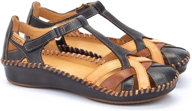 PIKOLINOS Semi-Closed Shoes Leather P. Vallarta for Woman