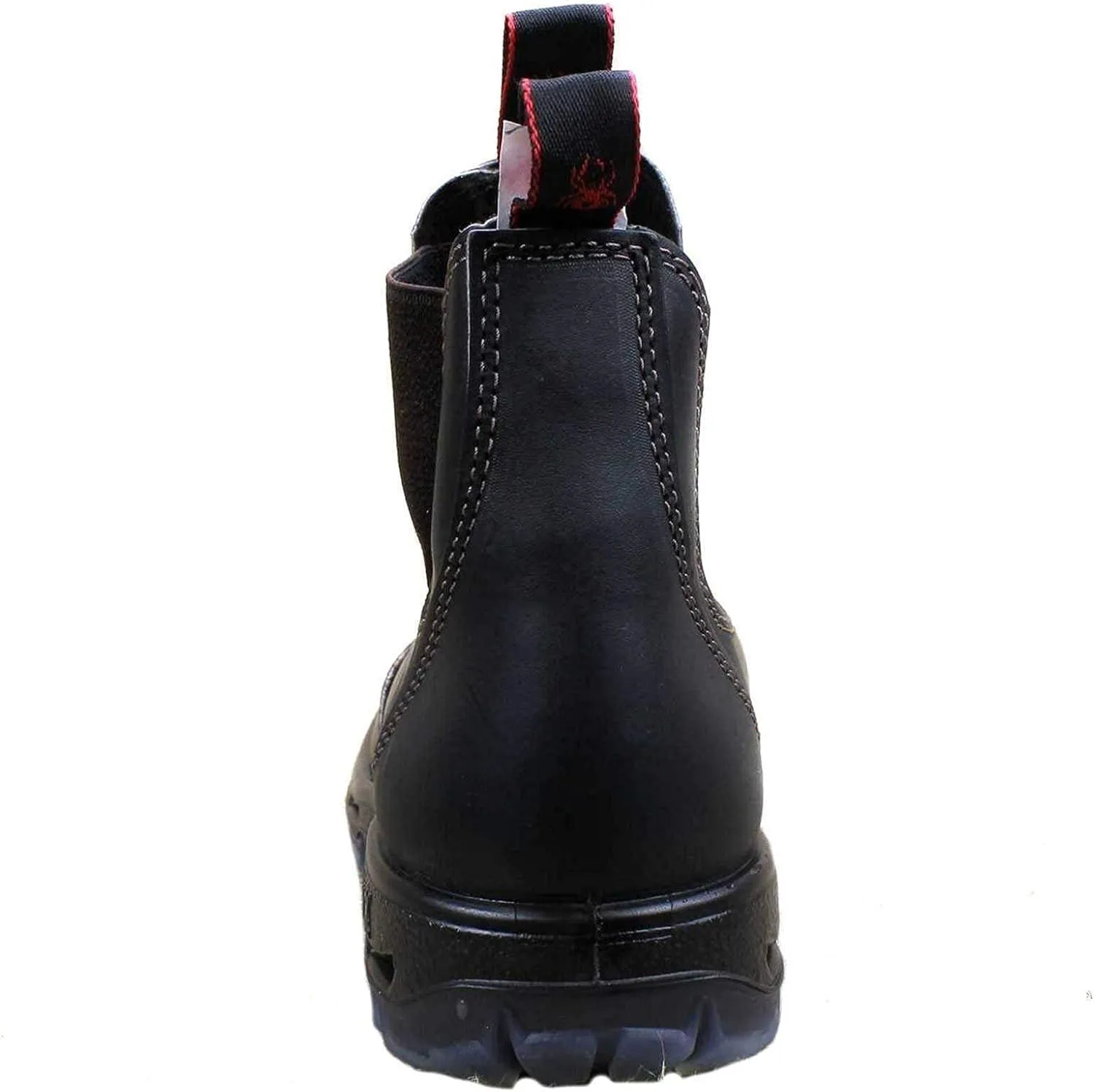 Red Back Boots USBOK Dark Brown Steel Toe Size