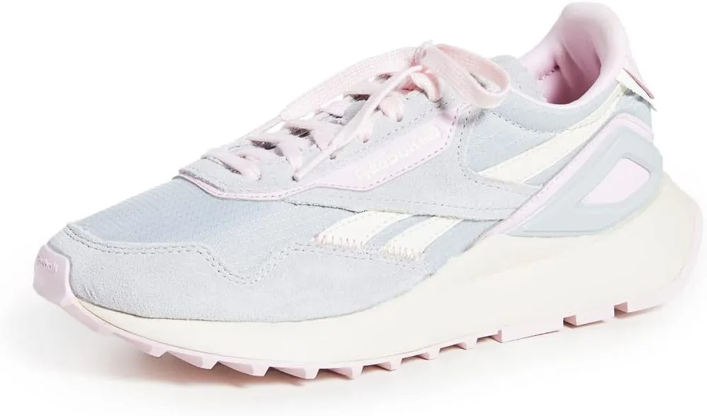 Reebok Women's Classic Legacy Sneakers, Pugry3/Chalk/Frober, Grey, 11 Medium US