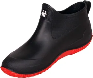 SMajong Rain Boots for Women Waterproof Garden Shoes Men Anti Slip Rubber Ankle Boots Car Wash Shoes Women's Rain Footwear