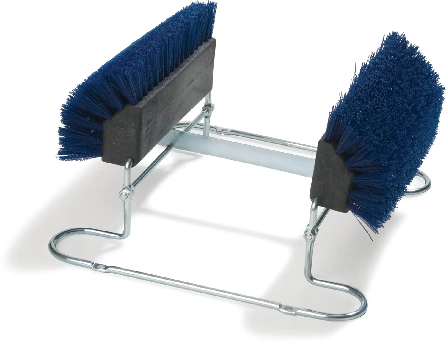 SPARTA Boot and Shoe Cleaning Brush 16.5" x 14.75" x 7", 6 lbs with Scraper for Heavy-Duty Dirt and Mud Remover at Homes, Farms, and Worksites, Polypropylene (Pp), Black