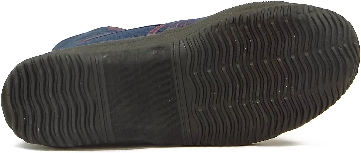 Steel Toe Safety Boots Denim Blue