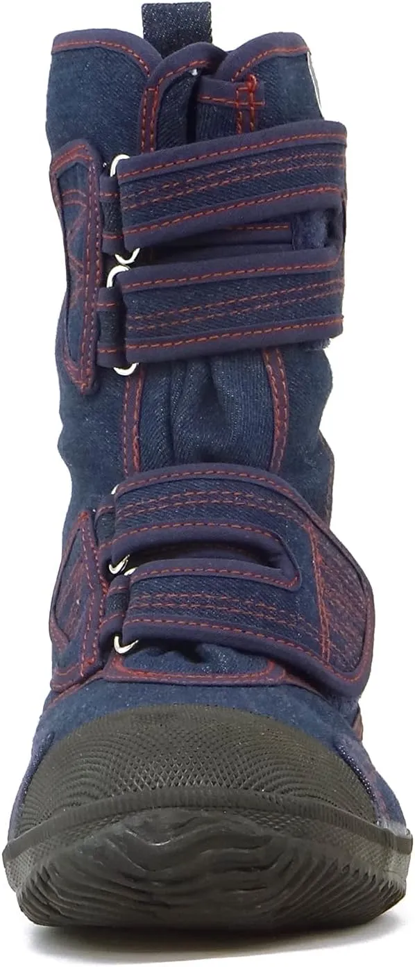 Steel Toe Safety Boots Denim Blue