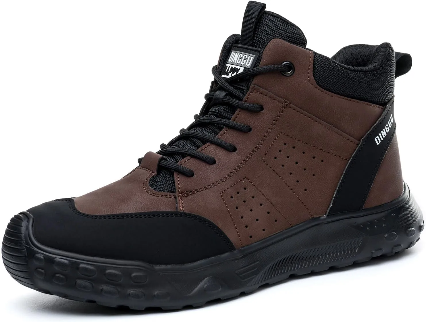 Steel Toe Shoes for Men Women Comfortable Work Shoes Indestructible Construction Work Boots Lightweight Safety Shoes