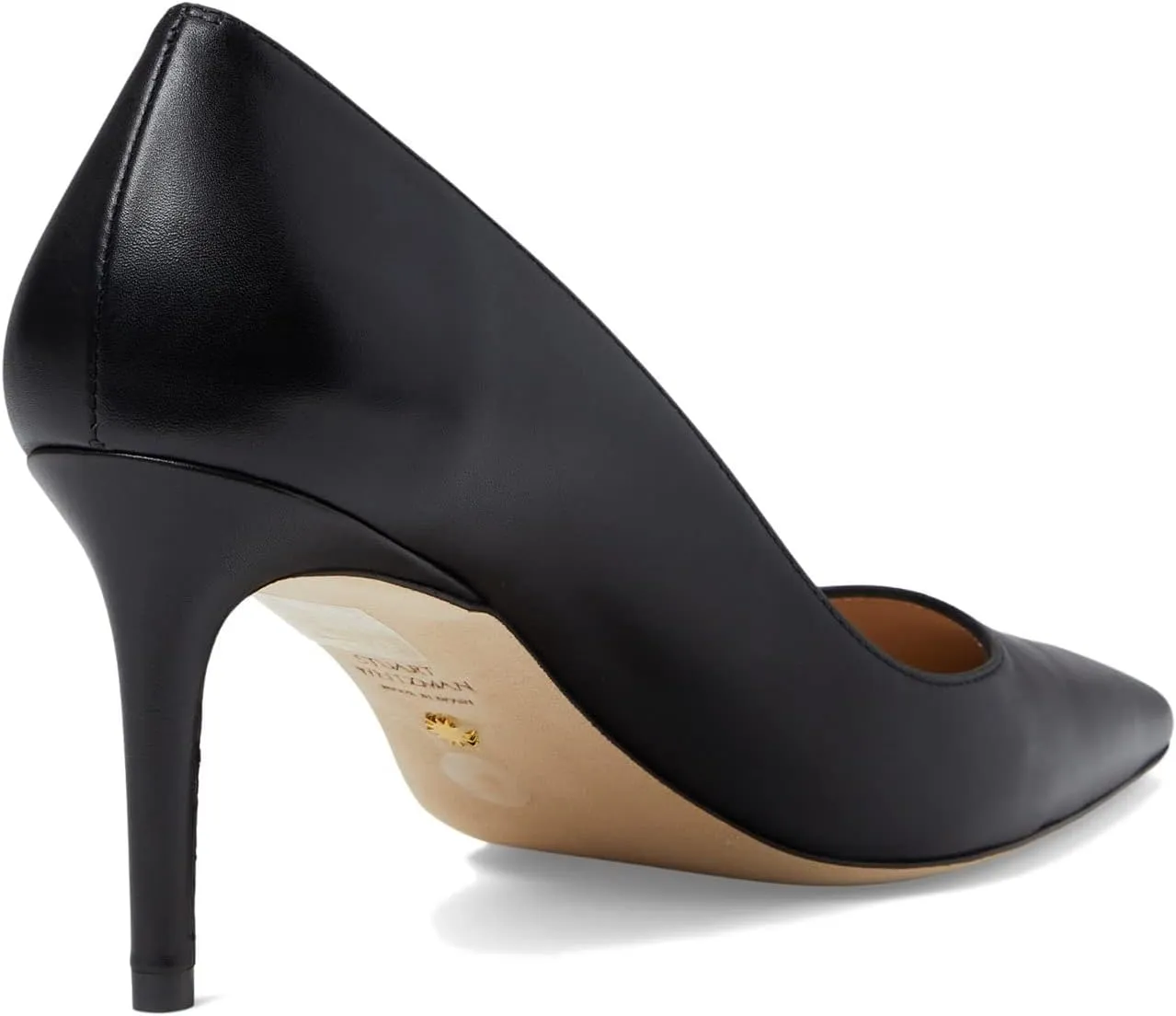 Stuart Weitzman® Stuart 75 Pump Sandals for Women – Suede Upper – Leather Outsole and Lining – Pointed
