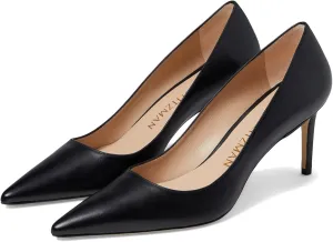 Stuart Weitzman® Stuart 75 Pump Sandals for Women – Suede Upper – Leather Outsole and Lining – Pointed