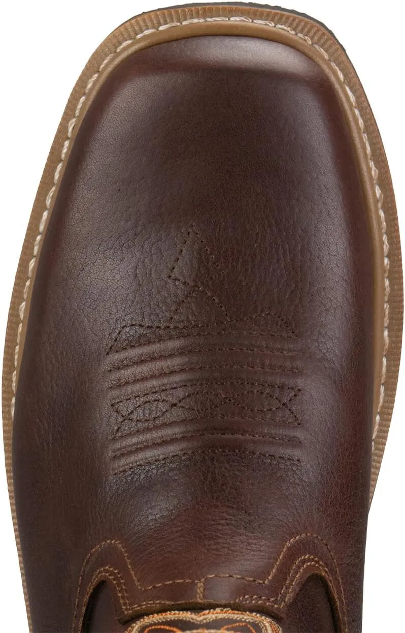 SUREWAY Square Toe Cowboy Boots for Men