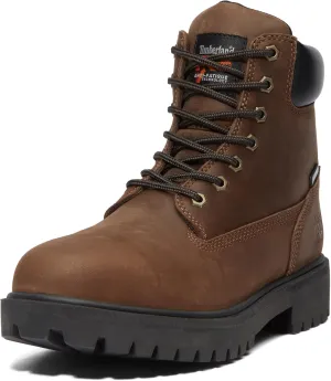 Timberland PRO mens Direct Attach 6 Inch Steel Safety Toe Waterproof Insulated