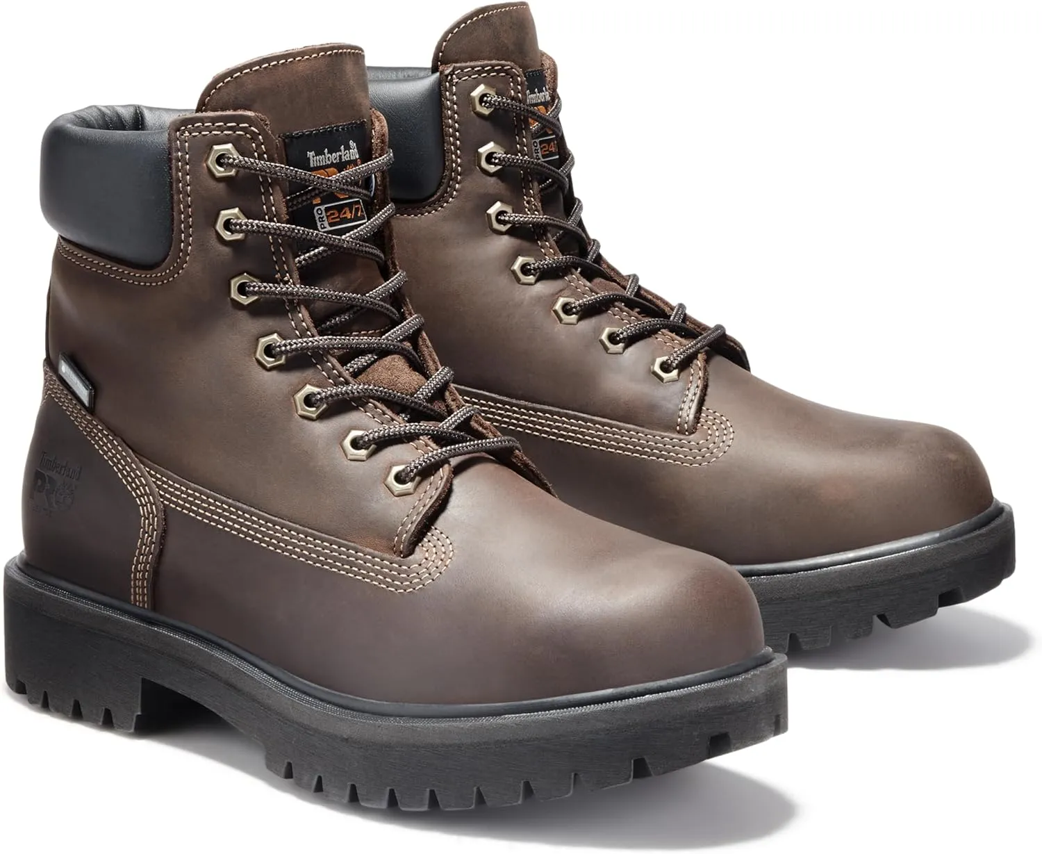 Timberland PRO mens Direct Attach 6 Inch Steel Safety Toe Waterproof Insulated