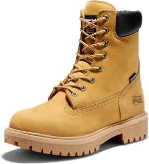 Timberland PRO Men's Direct Attach 8 Inch Steel Safety Toe Insulated Waterproof Industrial Work Boot