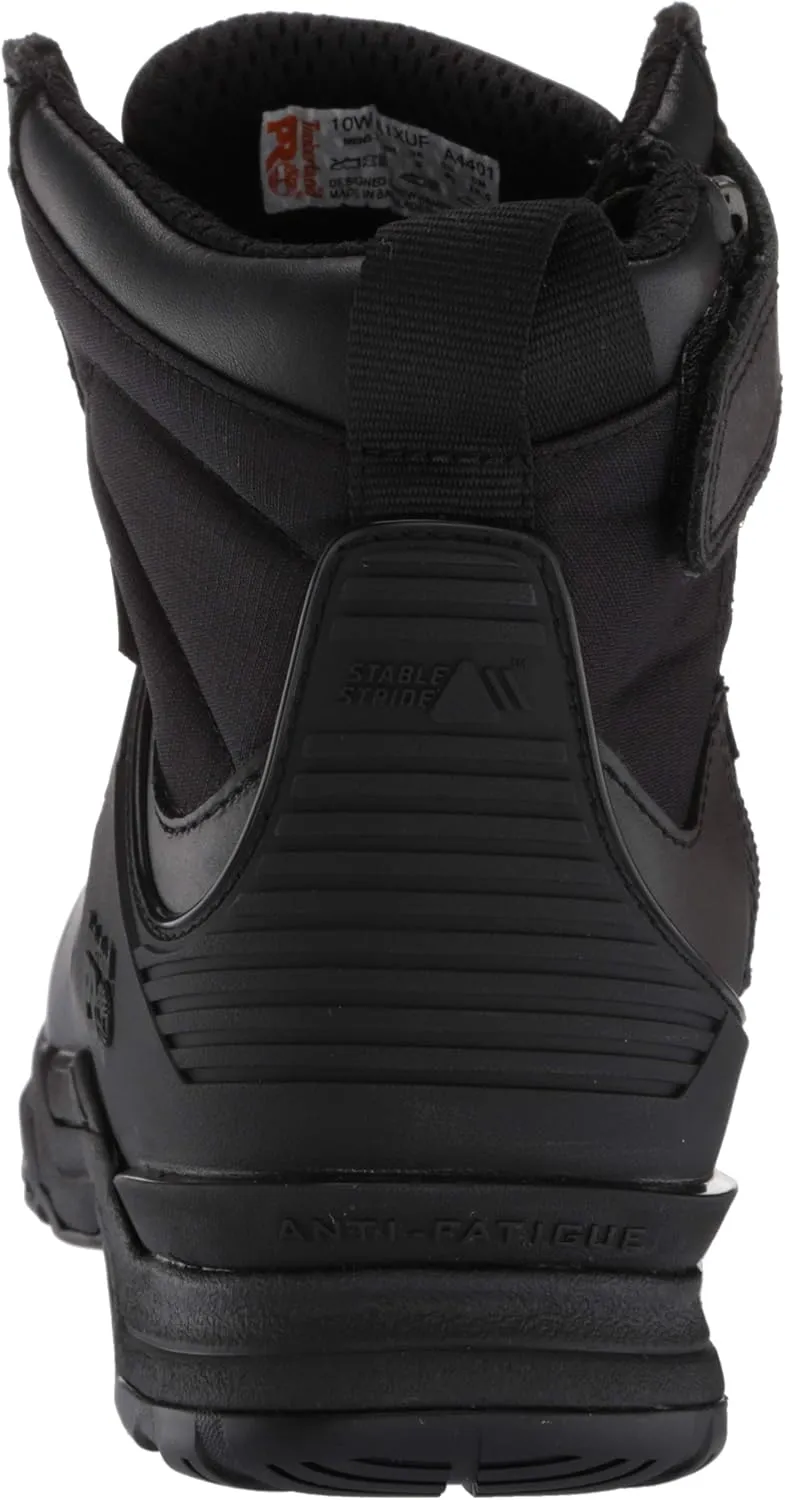 Timberland PRO Men's Hypercharge 6 Inch Soft Toe Side-Zip Waterproof Industrial Boot