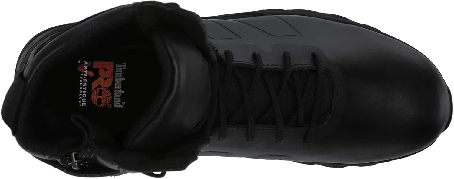 Timberland PRO Men's Hypercharge 6 Inch Soft Toe Side-Zip Waterproof Industrial Boot