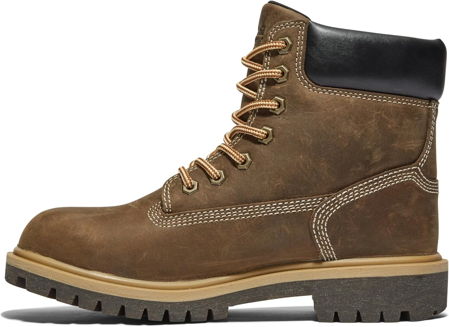 Timberland PRO Women's Direct Attach 6 Inch Steel Safety Toe Insulated Waterproof Industrial Work Boot