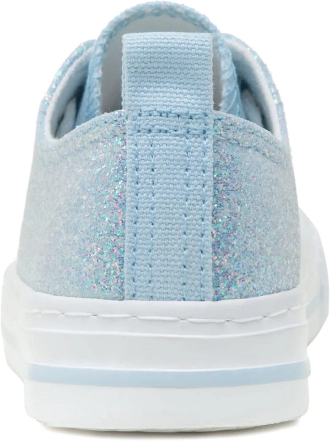 ToandonToddler Kids Sneakers Sparkle Fashion Glitter Sequins Canvas Shoes