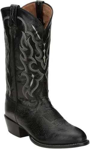 Tony Lama Men's Bonham 13" Smooth Ostrich Western Boot