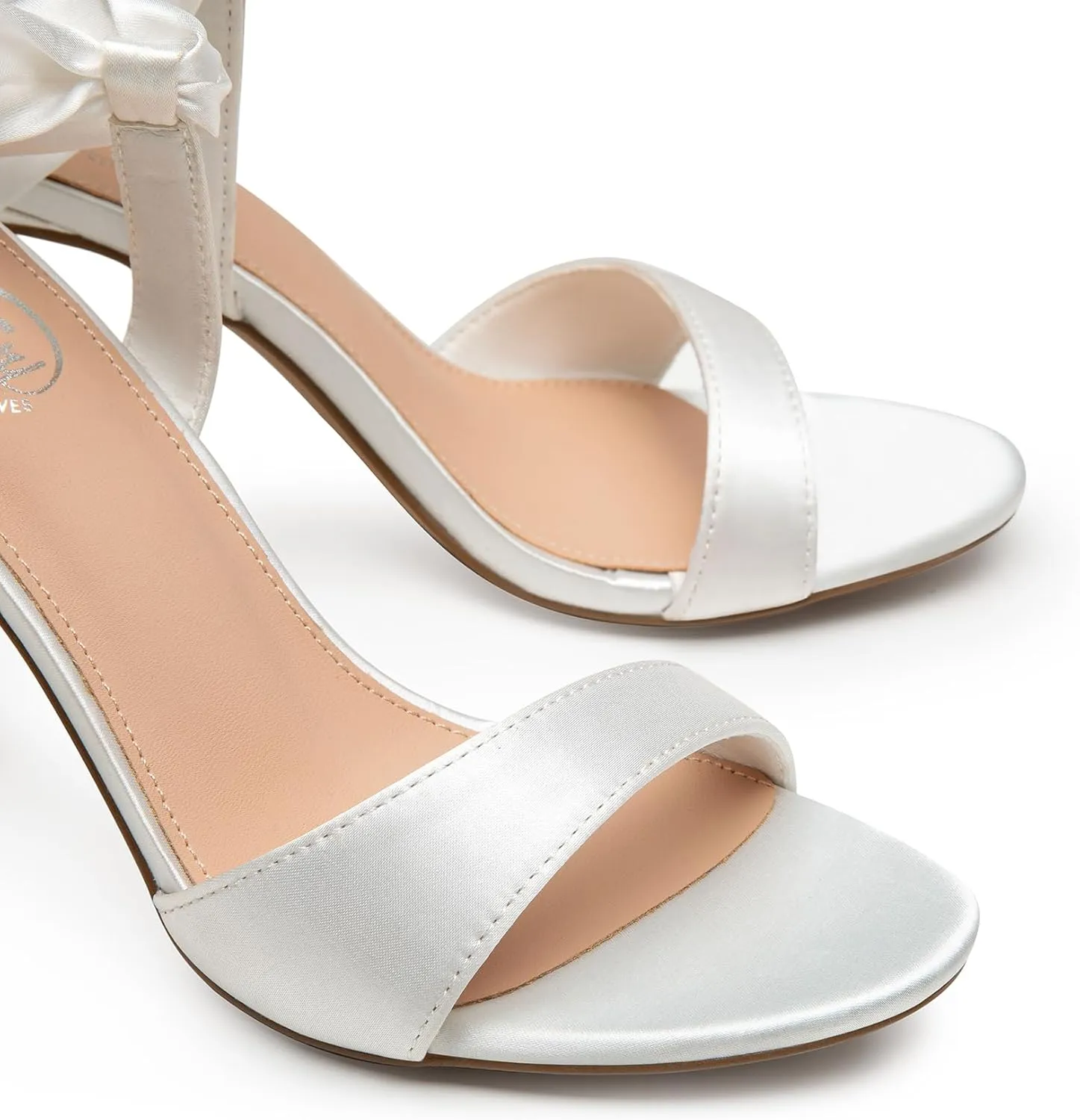 Trary Pink Purple Nude Red Black Heels for Women, Lace Up Chunky Heels for Women, Strappy Heels for Women Sandals, High Platform Stripper Heels, Comfortable Wide Width Tie Up Heels 3 Inch Open Toe