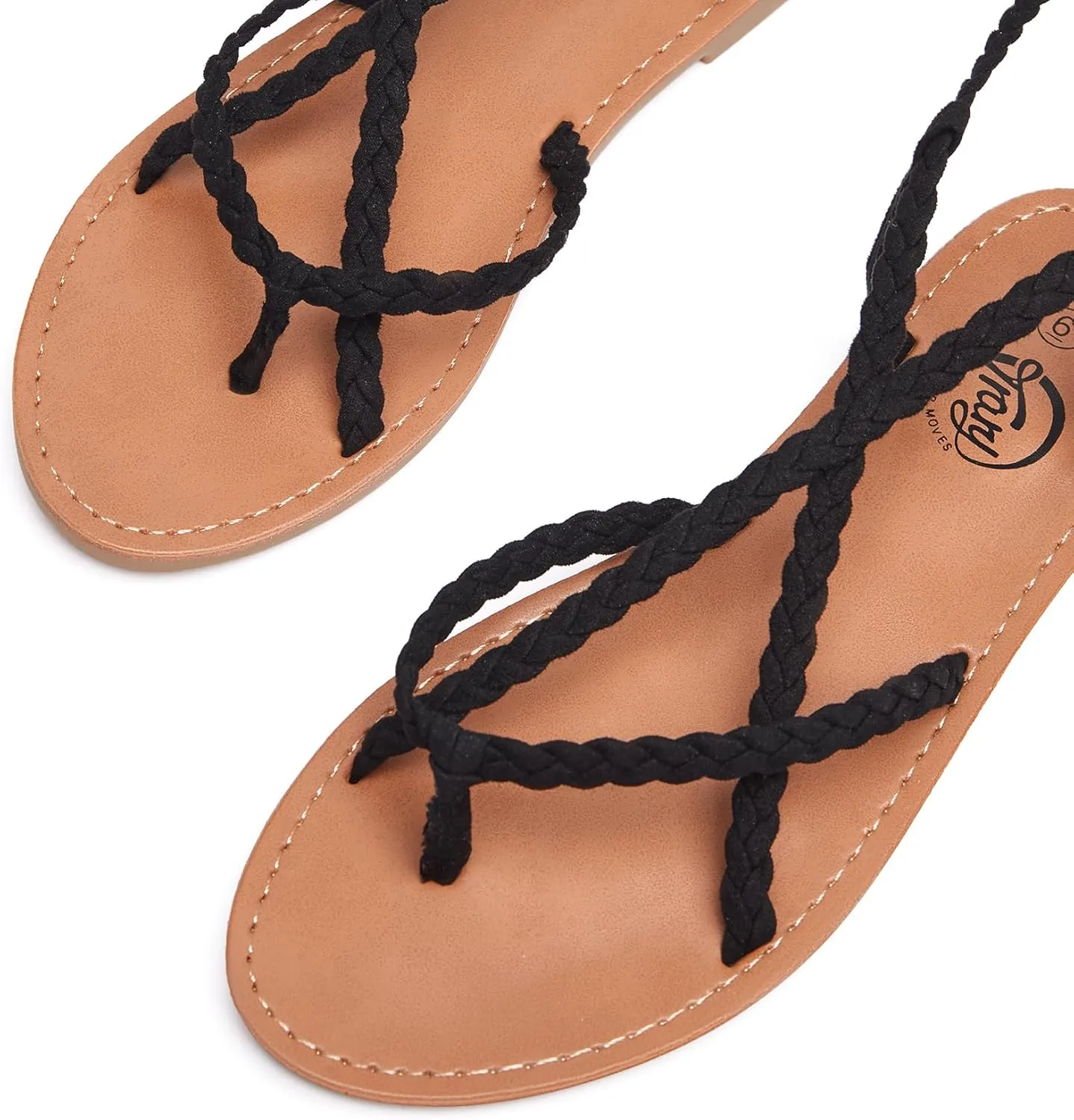 Trary Sandals Women, Lace Up Sandals for Women, Sandals for Women Dressy Summer, Open Toe Gladiator Sandals, Flat Sandals for Women Dressy, Beach Sandals for Women, Summer Sandals for Women 2023
