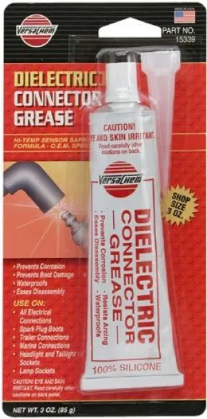 Versachem 15339-12PK Dielectric Connector Grease - 3 oz., (Pack of 12)