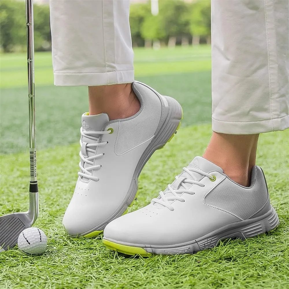 Waterproof Golf Shoes for Men Spikeless Outdoor Golf Sport Training Sneakers Classic Mens Golf Trainers Size 13 14 …