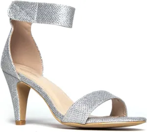 Women’s Ankle Strap Open Peep Toe High Heels | Dress, Wedding, Party Heeled Sandals | Elegant, Comfortable & Strappy