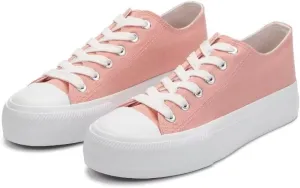 Womens Platform Canvas Shoes Low Top and High Top Canvas Sneakers Lace-up Fashion Casual Shoes for Women