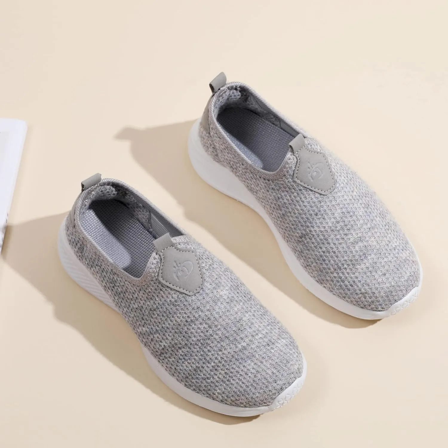 Women's Slip On Walking Shoes Running Comfortable Walking Shoes Women Cute Shoes Dressy Casual Women's Fashion Sneakers Red Tennis Shoe Loafers Dress Shoe